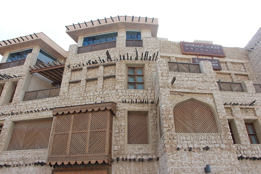 Qatar - Doha - architecture typique Qatari