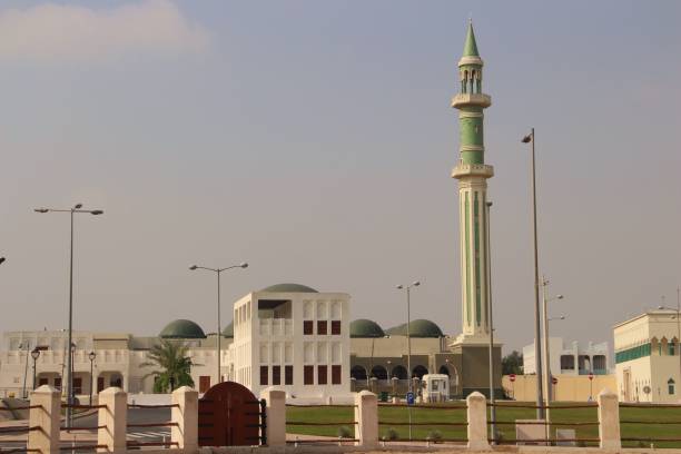 Qatar - Doha - State Gran Mosque minaret