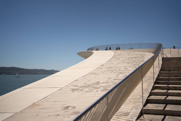 istock Long pedestrian view port attraction 1436978852
