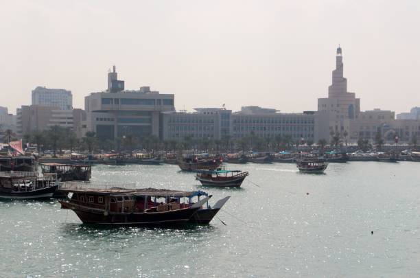 istock Qatar - Doha - traditional boat 1436981374
