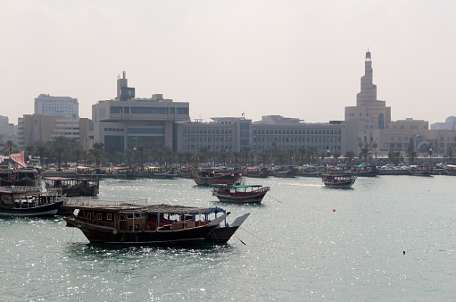 Quatar - Doha - bateaux traditionnels