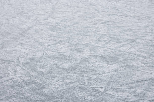 istock Frozen ice skating surface as background. Winter season 1436981596