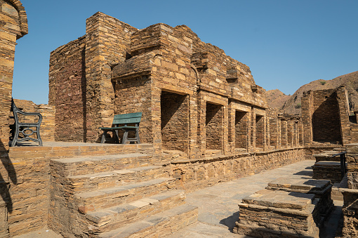 Buddhist Monastery, Takht-i-Bahi, Mardan, Khyber-Pakhtunkhwa, Pakistan.