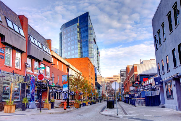 istock Argyle Street in Halifax, Nova Scotia 1436997182