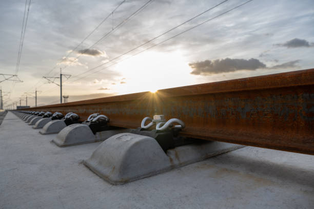 High speed railway under construction