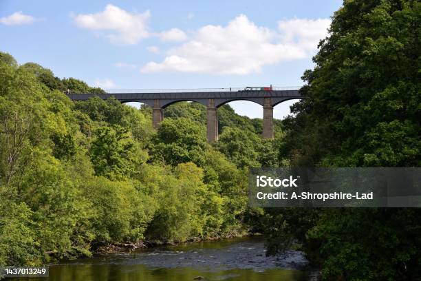 Pontcysyllte Aquaduct Wales Uk Stock Photo - Download Image Now - Aqueduct, Bridge - Built Structure, Built Structure