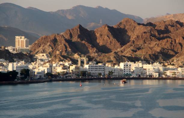 istock Oman- Mascate - view from the sea 1437013907