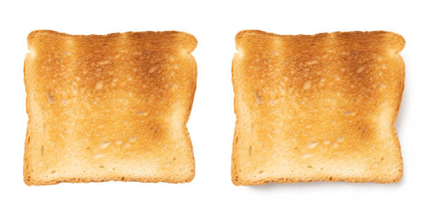 istock Set of sliced roasted toasts 1437026495