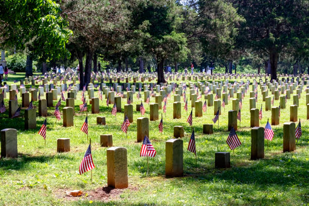 istock headstones at a civil war cemetery 1437029144