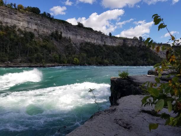 istock Raging river with big rocks in Niagara Falls, Canada 1437033105