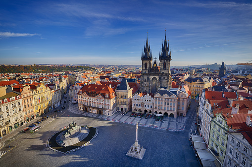 Plaza del casco antiguo de Praga photo