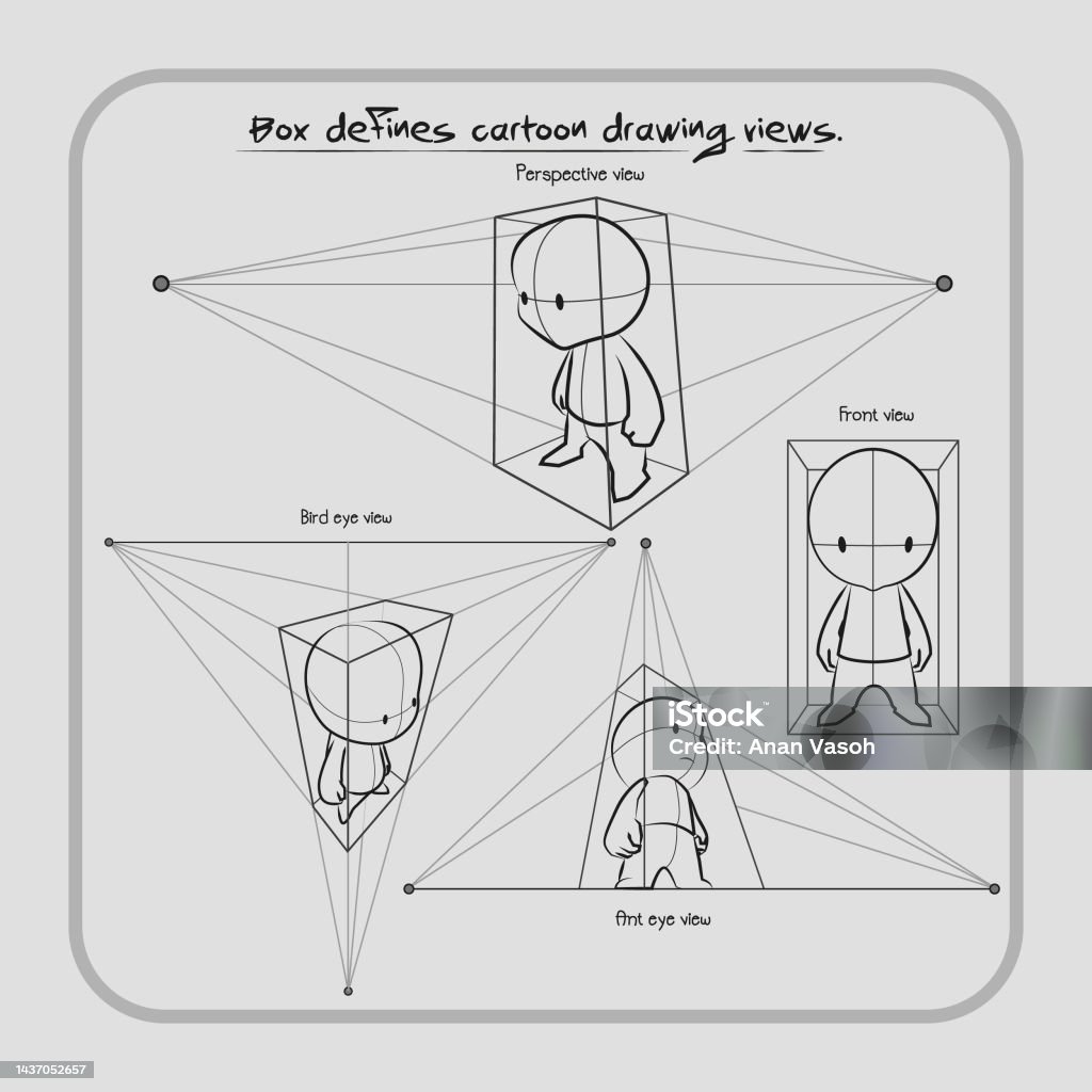 Basic Of Cartoon Drawing Stock Illustration - Download Image Now ...