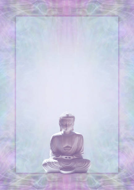 istock Buddhism Meditation Theme Diploma Award Certificate Advert Upright Template 1437054042