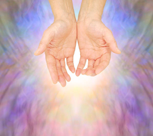 istock Reiki Therapist Lightworker Offering you Healing 1437055031