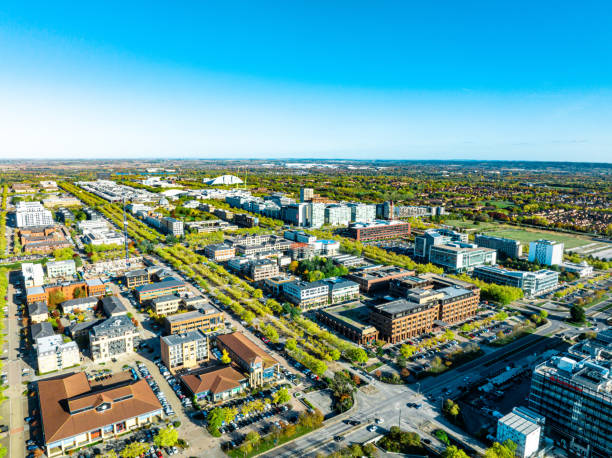 istock Drone view of Milton Keynes, England 1437055657