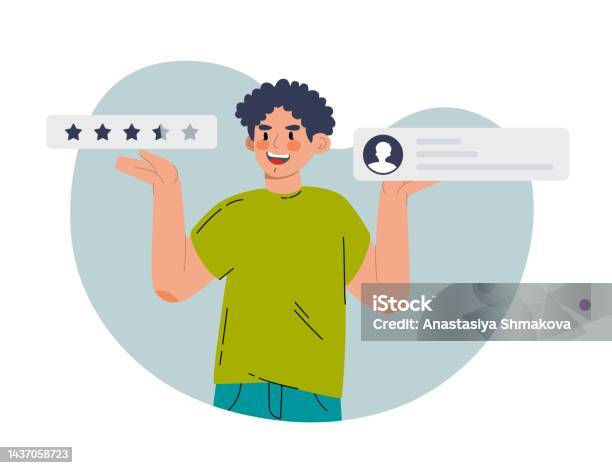 A Man With Elements For A Mobile Application Ui Ux Designer Arrangement ...