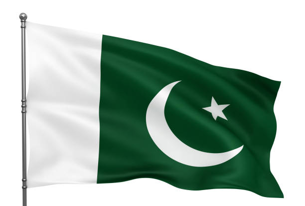 istock Pakistanian flag 1437074879
