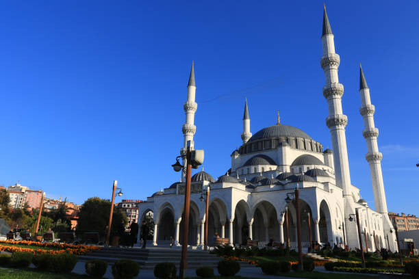 istock New Melike Hatun Mosque in Ankara 1437083043