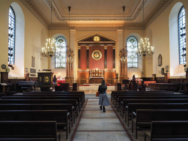 kościół św. pawła w londynie - st pauls church zdjęcia i obrazy z banku zdjęć