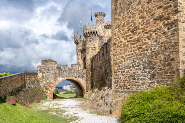 istock Medieval Castle in Ponferrada, Spain 1437088532