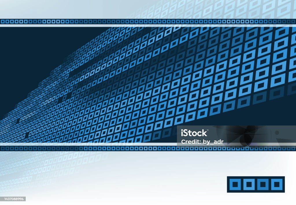 Abstract Blockchain Visualization Vector Graphics Stock Illustration ...