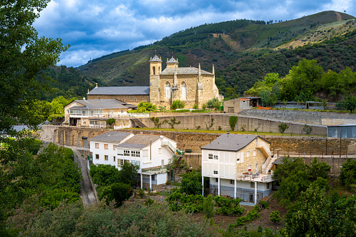 An old church in the village of Villafranca del Bierzo, Spain.