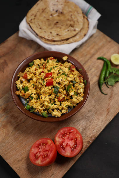 istock Scrambled cottage cheese/ paneer bhurji 1437118155