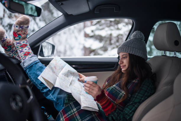 istock Searching for a winter adventure. 1437124861