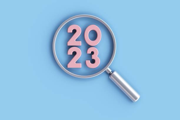 istock 2023 New Year Search Concept with Magnifier 1437127429