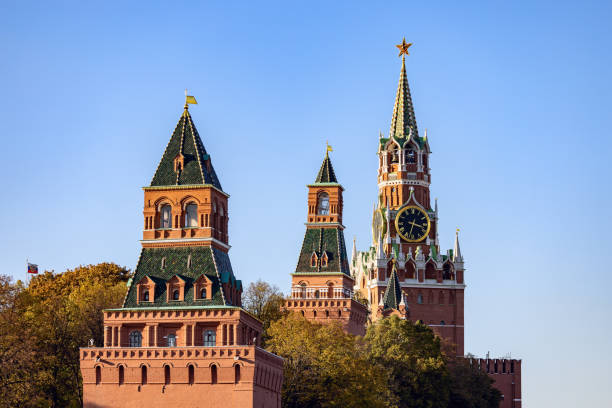 istock Kremlin Towers, Red Square, Moscow, Russia 1437139656