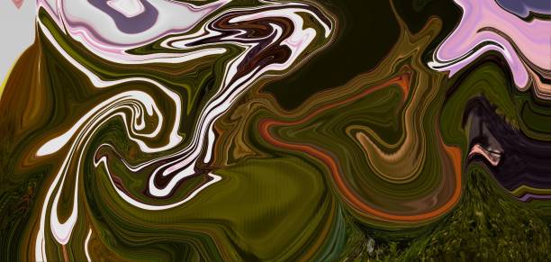 istock Elegant wavy background wallpaper design abstract background 1437144929