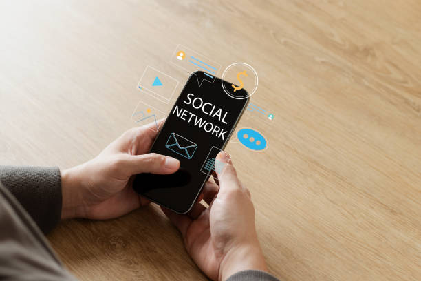 istock Social Digital Transformation Technology Strategy, Concept Transformation and the use of technology in business in the digital era Enhance global business capabilities. 1437174156