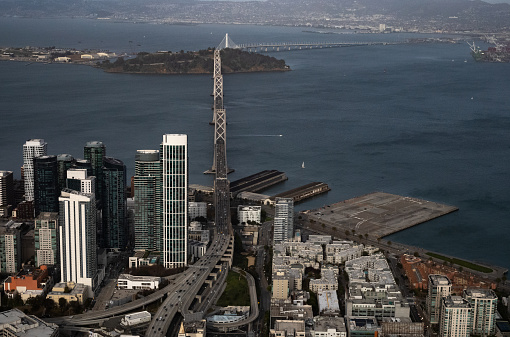 Aerial view of San Francisco - California