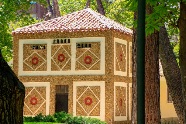 istock nice house among the park trees 1437187120