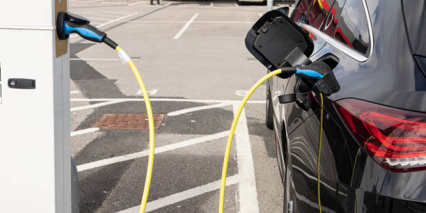 istock Electric car re charge 1437193713