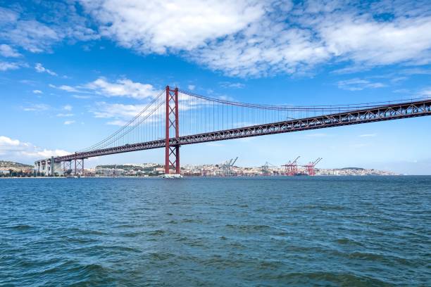 istock Bridge of 25th April in Lisbon 1437196033