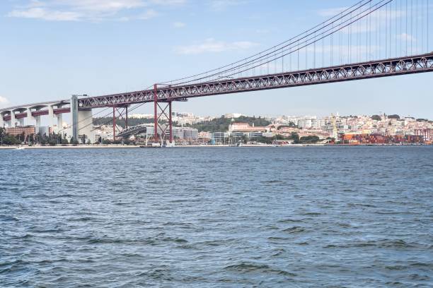 istock Bridge of 25th April in Lisbon 1437196036