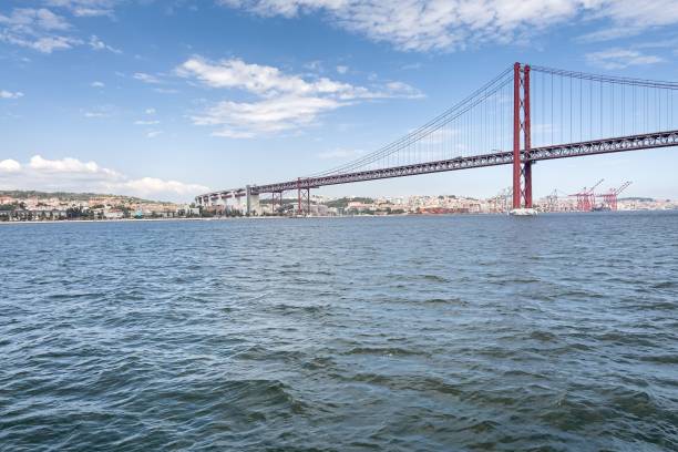 istock Bridge of 25th April in Lisbon 1437196047
