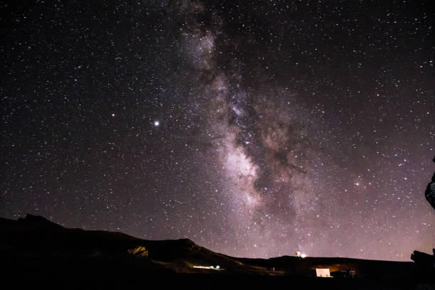 istock Stars shining in the sky at night - great for wallpapers 1437196315