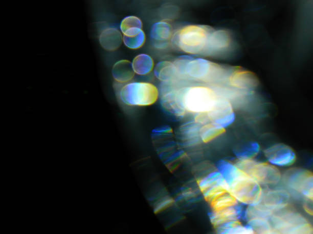 istock Closeup shot of bokeh lights 1437197140