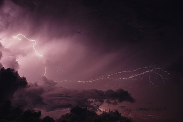 istock Lightning Storm in Maldives 1437198941