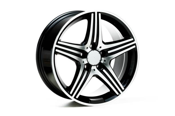 istock Alloy Wheel Rim isolated on white 1437204664