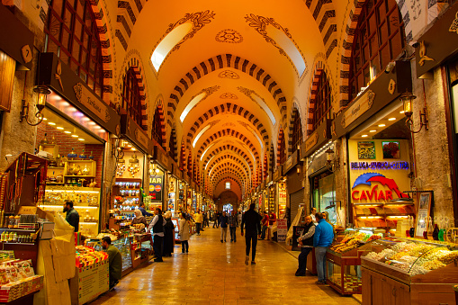 The Spice Bazaar or Spice Market is one of the oldest bazaar in Istanbul.