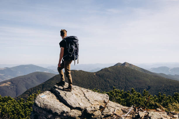 istock A male backpacker in the mountains 1437220840