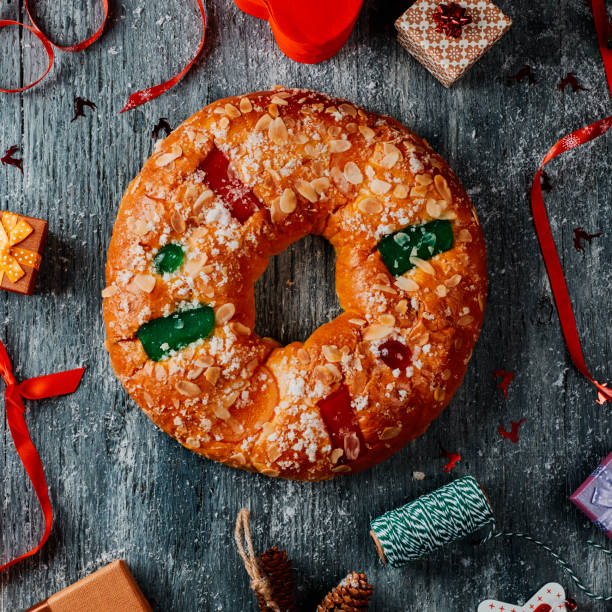 istock high angle view of a king cake typical of spain 1437224501