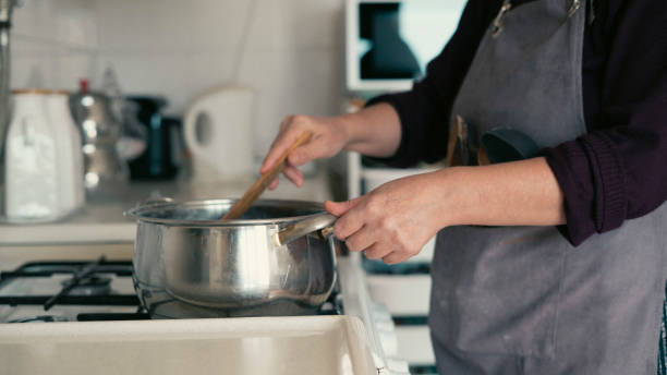 istock Close-up Housewife cooking in the kitchen 1437232029