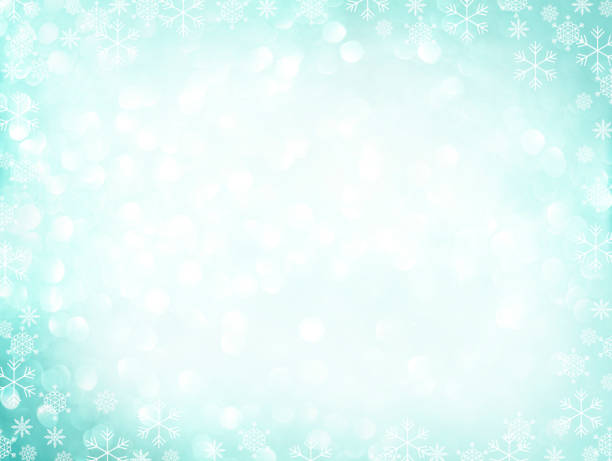 istock abstract background with bokeh and snowflakes 1437232806