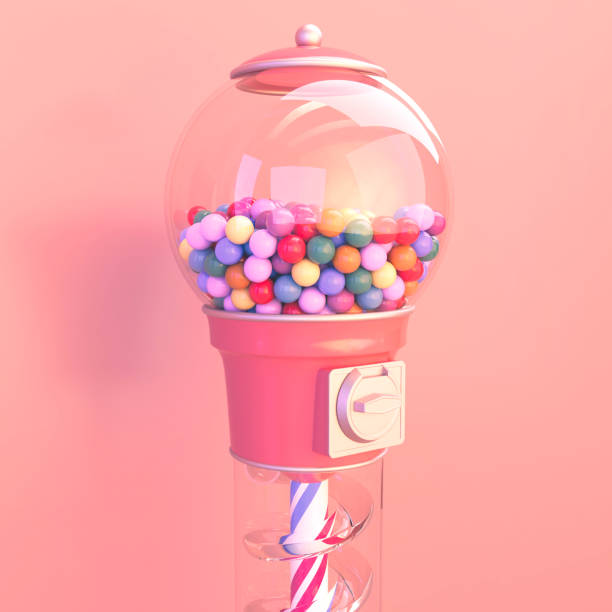 istock Gumball Dispenser Pink Room 1437235557