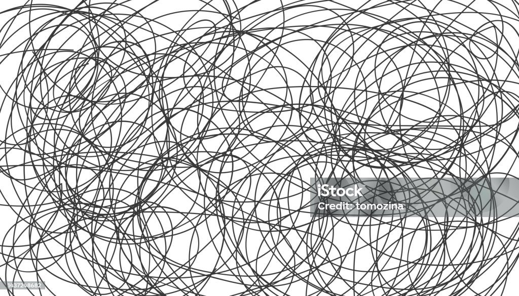Confusing Design Patterns Confusing Background Complex Pattern Doodle Backdrop Stock Illustration ...
