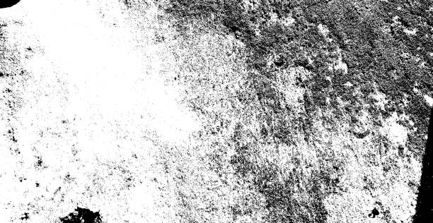 istock Black and white dirty old grain, wall texture for background. Abstract grunge 1437250373